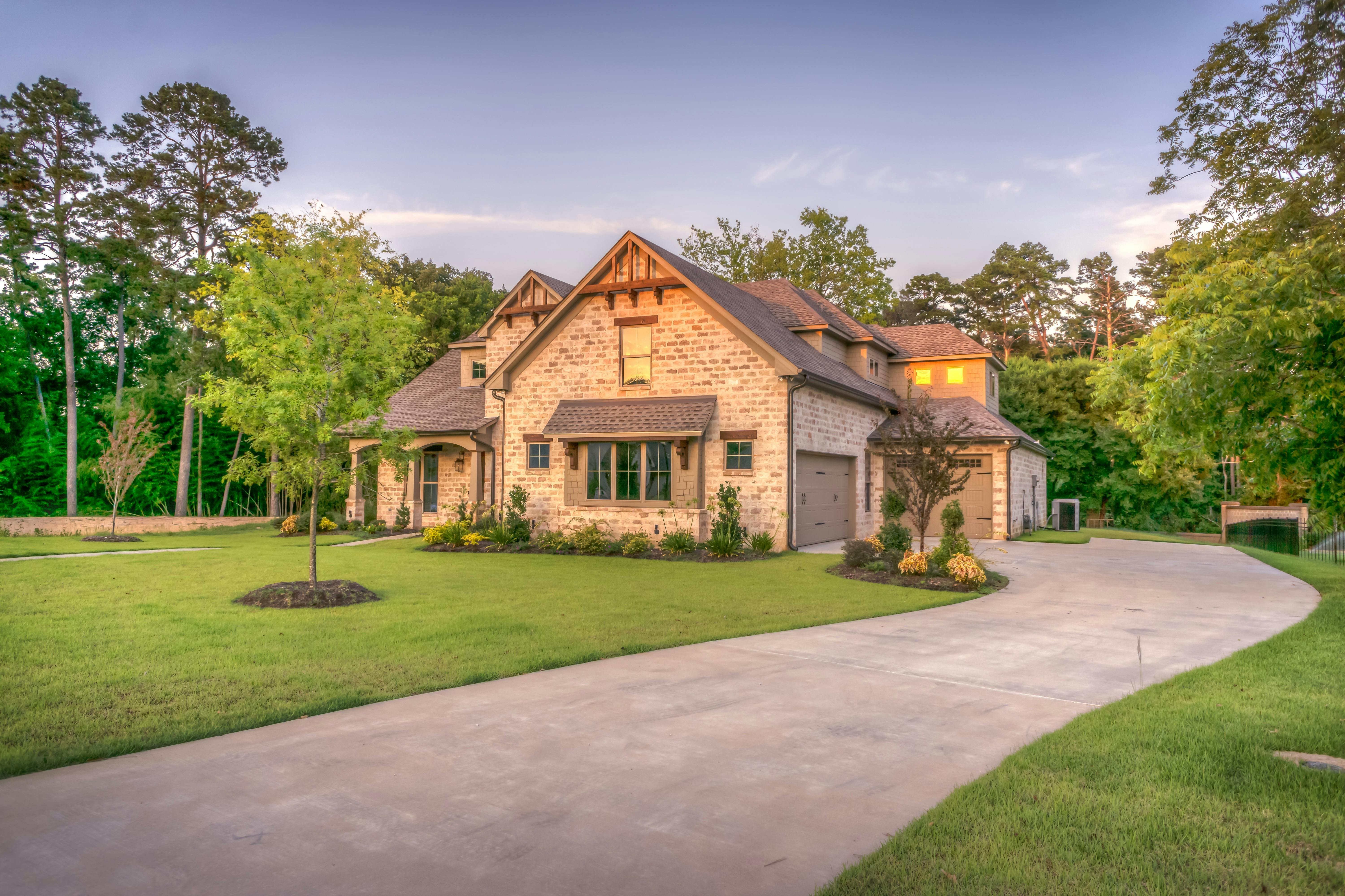 Modern home exterior